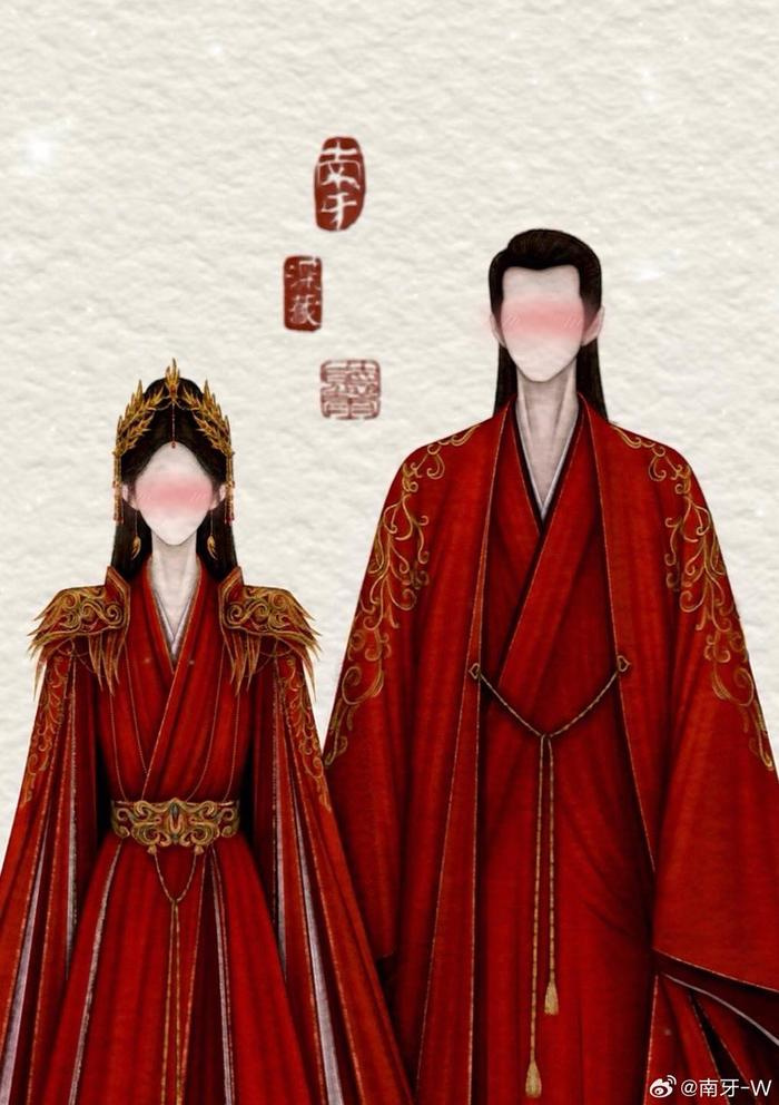Triệu Lệ Dĩnh và Lâm Canh Tân công bố trang phục cưới, ngày về chung nhà không còn xa - ảnh 3
