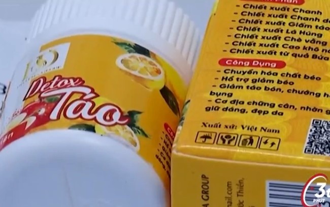 Bộ Y tế cảnh báo sản phẩm Detox Táo hỗ trợ giảm cân - ảnh 1