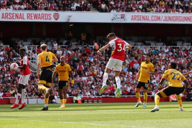 5 trận đấu gần nhất giữa Arsenal và Wolves: Pháo thủ toàn thắng - ảnh 1