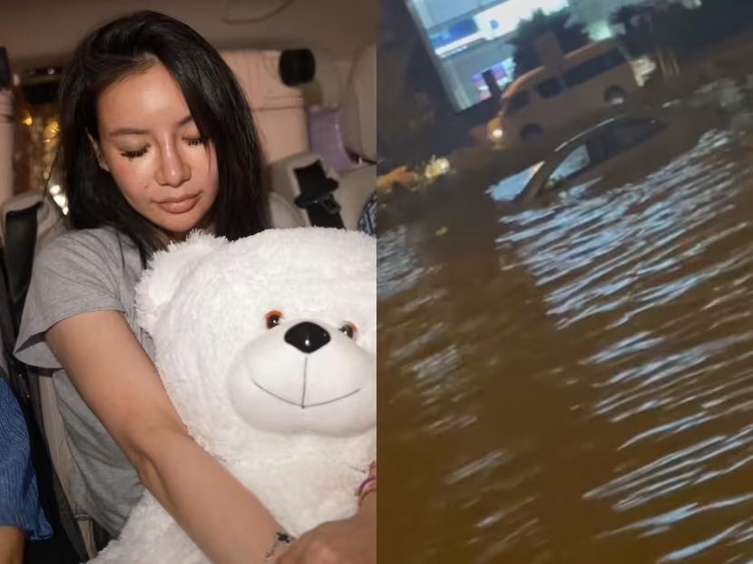 Ái nữ tỷ phú Singapore mắc kẹt 8 giờ trong lũ lụt ''tận thế'' ở Dubai - ảnh 1