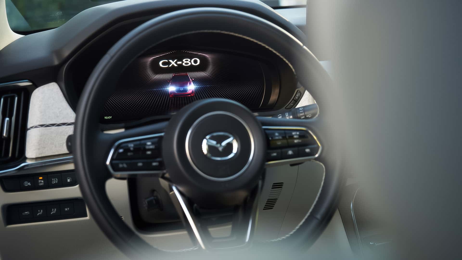 Mazda CX-80 ra mắt: Có bản PHEV chạy 50km không cần xăng, thay thế CX-8 nhắm đấu X5, Q7, GLE - ảnh 15