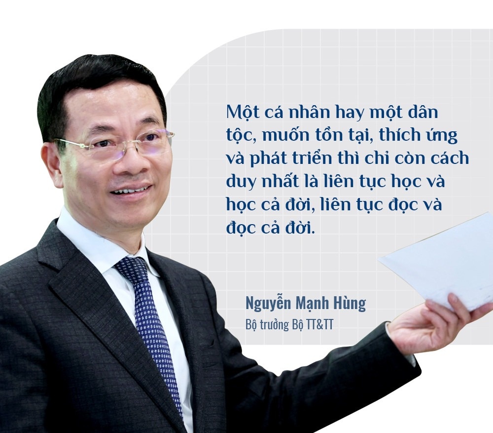 Bộ trưởng Nguyễn Mạnh Hùng nói về đọc sách - ảnh 10