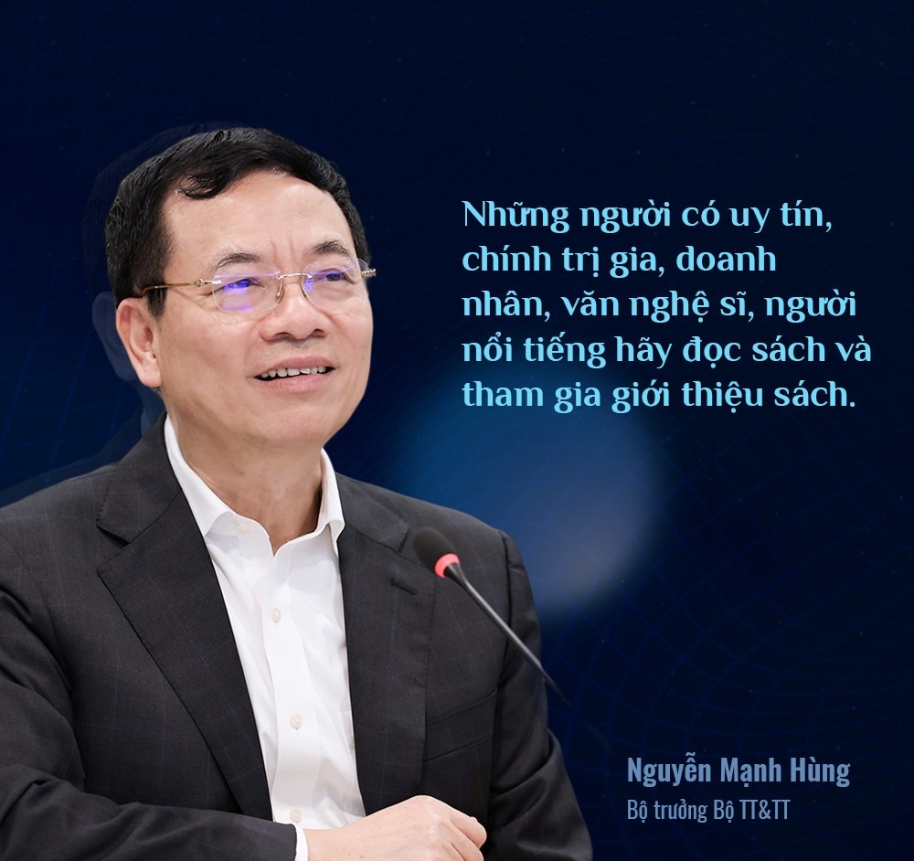 Bộ trưởng Nguyễn Mạnh Hùng nói về đọc sách - ảnh 8