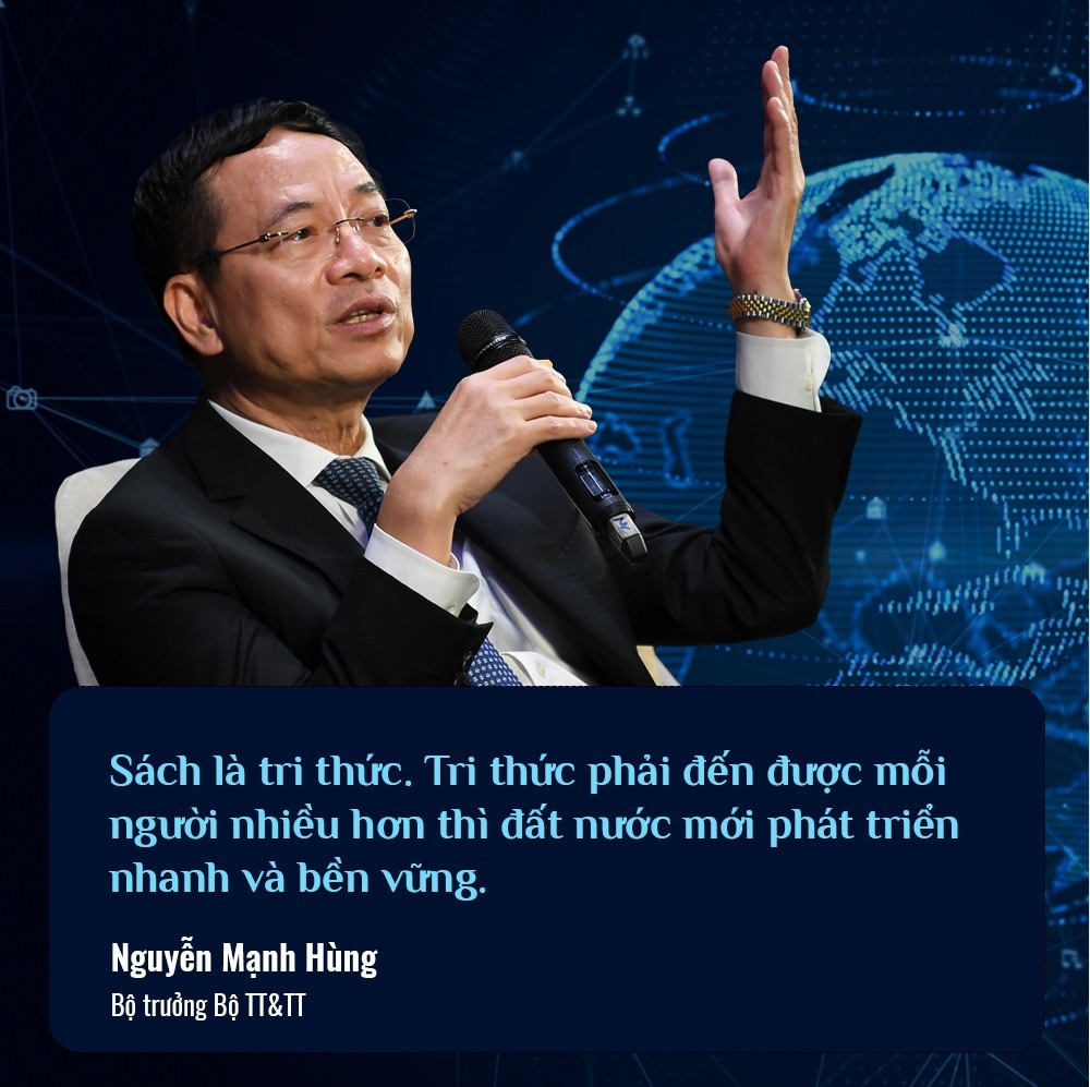 Bộ trưởng Nguyễn Mạnh Hùng nói về đọc sách - ảnh 7