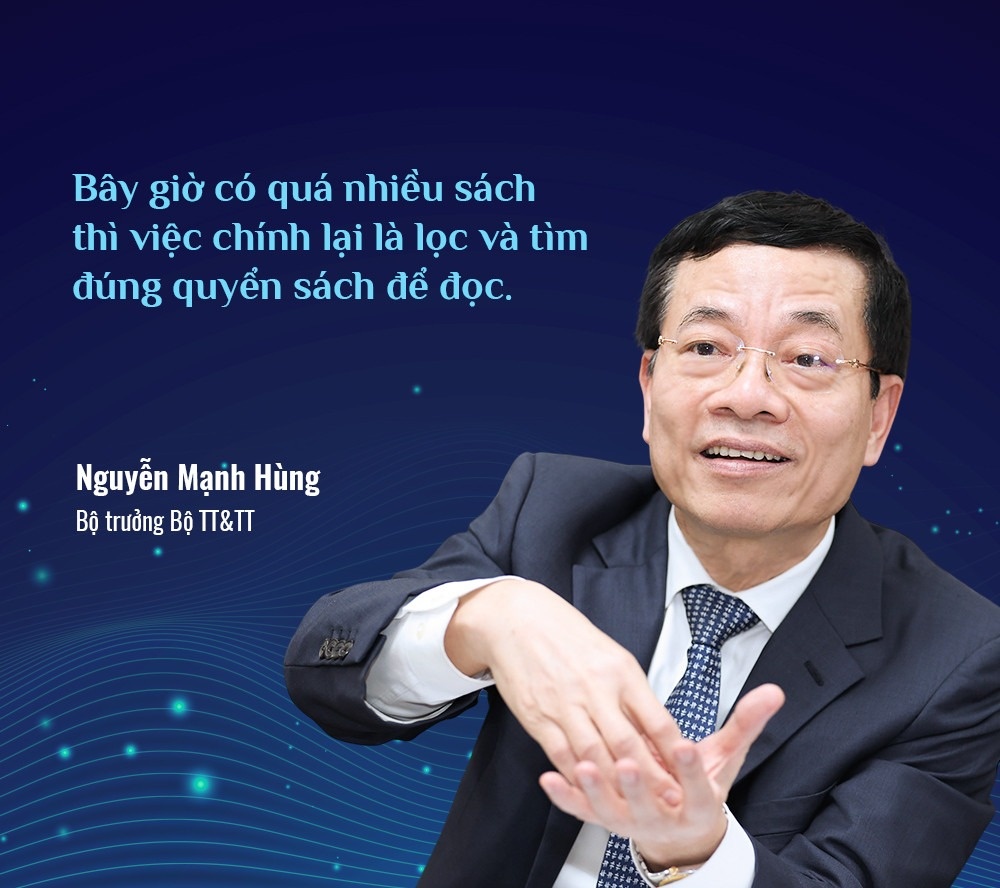 Bộ trưởng Nguyễn Mạnh Hùng nói về đọc sách - ảnh 6