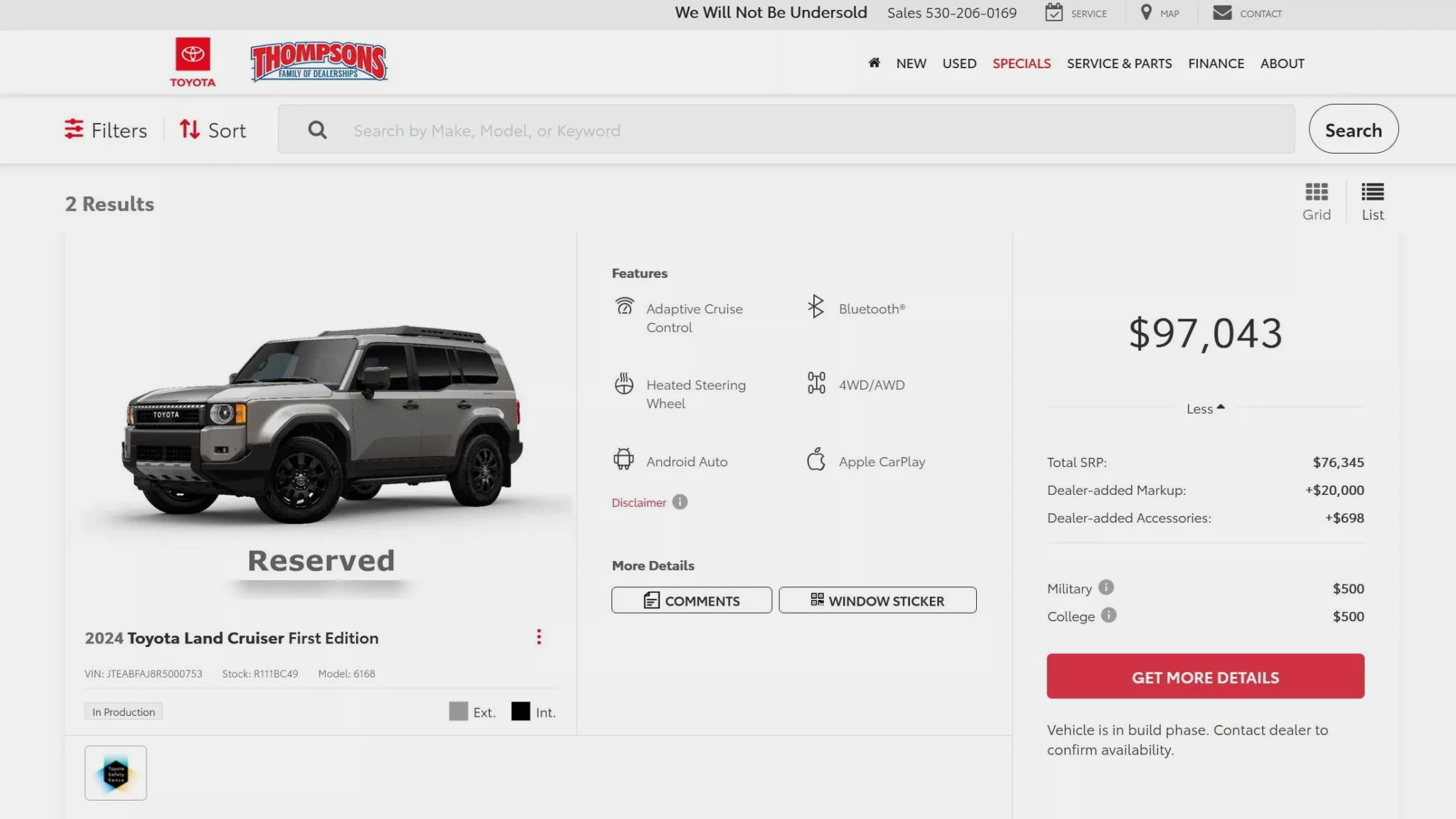 Toyota Land Cruiser 2024 đội giá không tưởng, có tiền cũng khó mua - ảnh 2