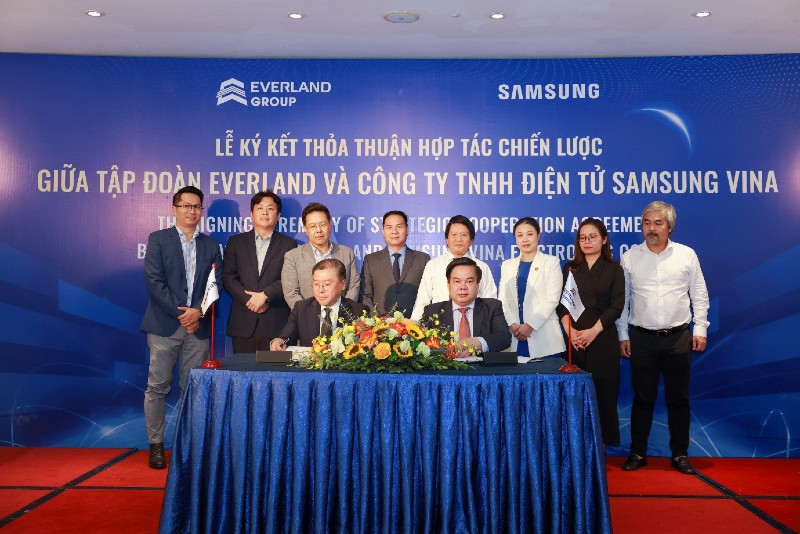 Tập đoàn Everland và Samsung Vina ký kết Thỏa thuận hợp tác chiến lược toàn diện - ảnh 1