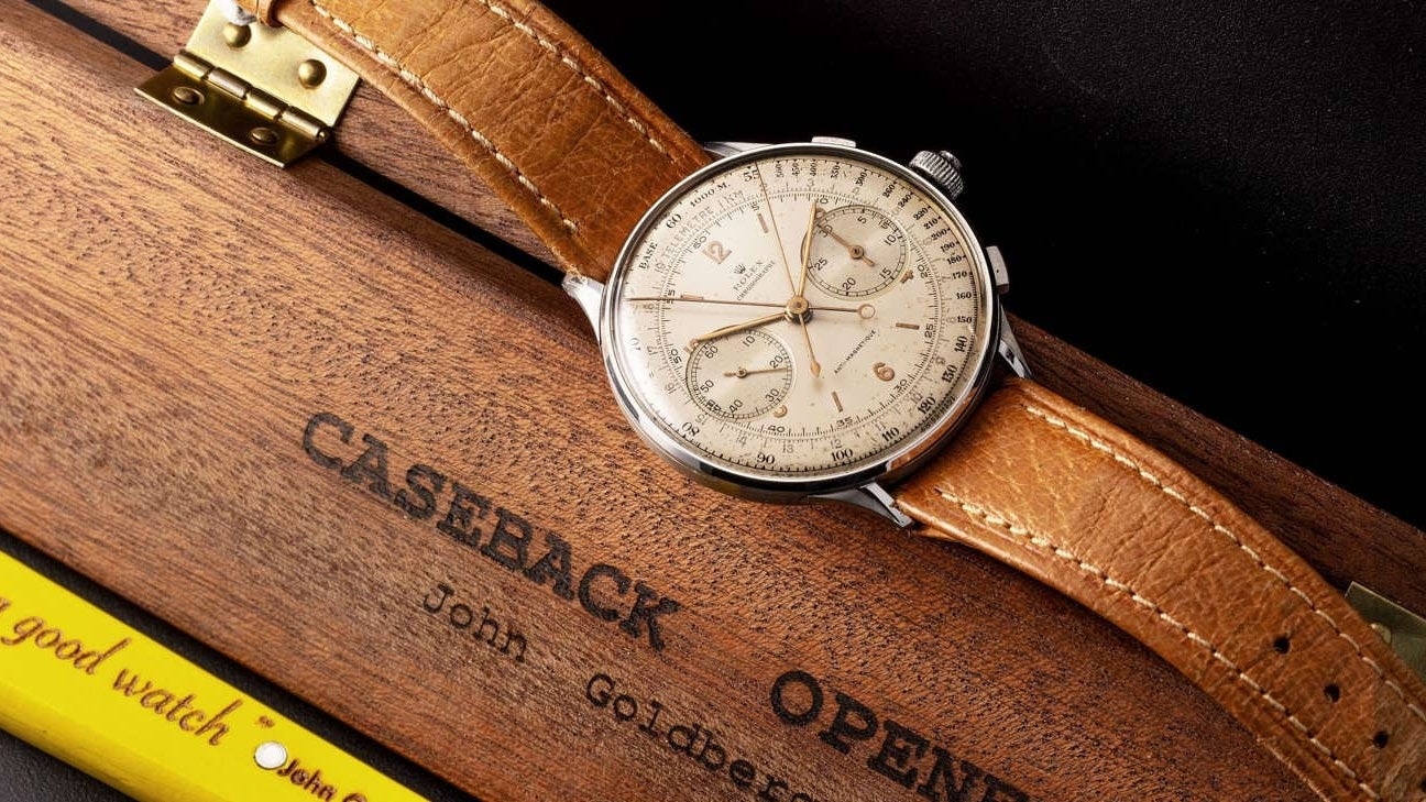 Cận cảnh đồng hồ Rolex hiếm vừa lập kỷ lục đấu giá 3,5 triệu USD - ảnh 1