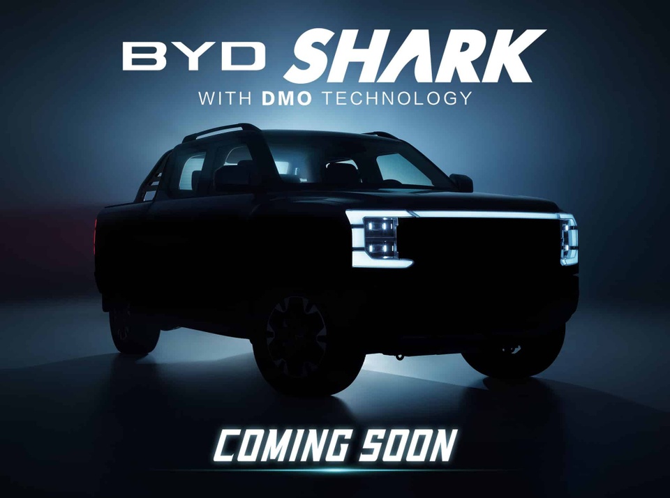 BYD ''nhá hàng'' bán tải hybrid, dự kiến ra mắt trong tuần này - ảnh 1