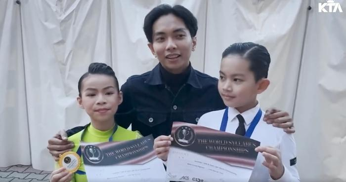 Con trai của Khánh Thi - Phan Hiển vô địch thế giới lần 2 dancesport hạng tuổi Thiếu Nhi - ảnh 2