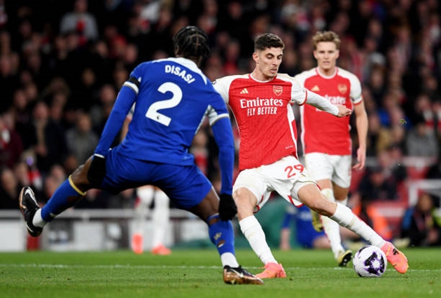 Kai Havertz lập cú đúp, Arsenal hủy diệt Chelsea tại Emirates - ảnh 2
