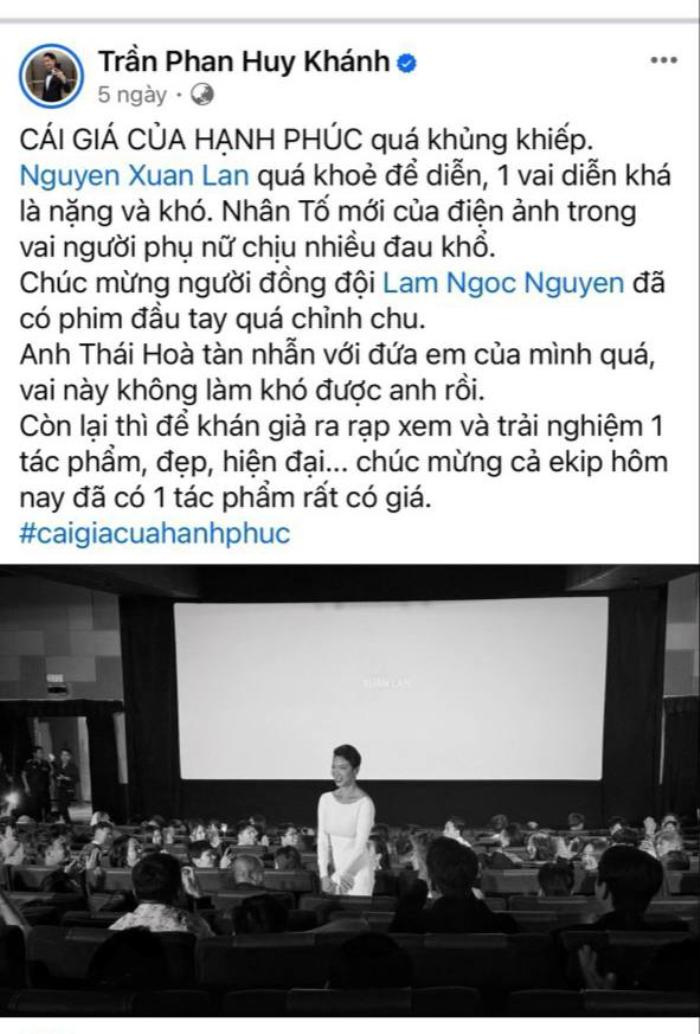 Sao Việt nói gì về phim mới có Thái Hòa diễn xuất? - ảnh 5