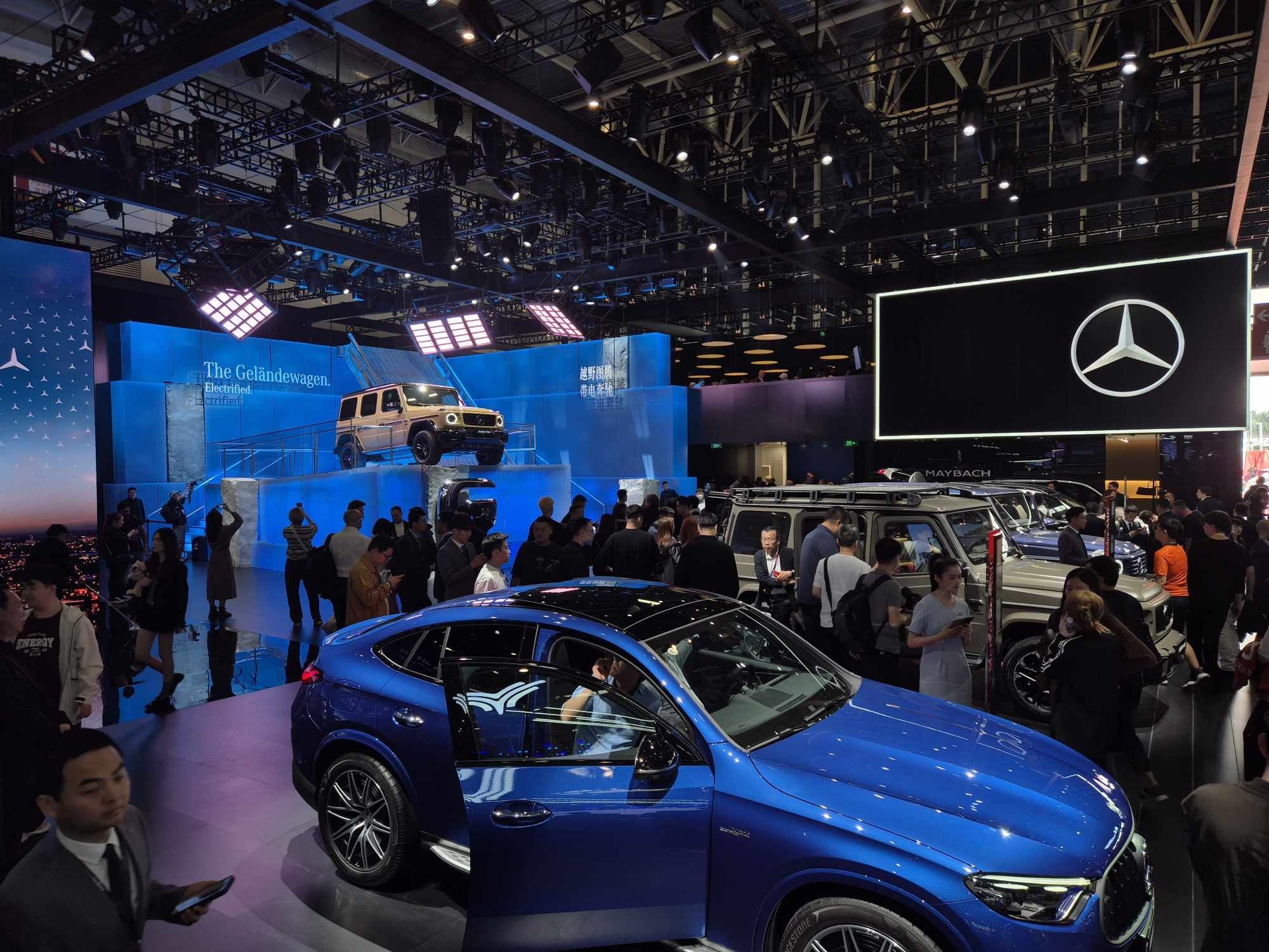 Mercedes-Benz G-Class thuần điện lần đầu xuất trận - ảnh 1