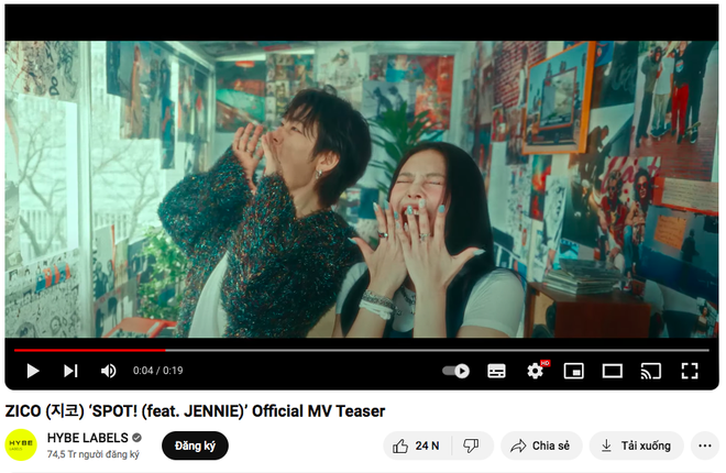 Jennie khoe visual đúng 3 giây trong teaser MV cùng Zico nhưng netizen lại dậy sóng vì 1 điều! - ảnh 3