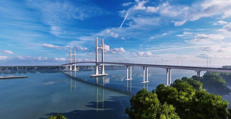 Trà Vinh đề xuất đầu tư 3.500 tỷ đồng xây dựng cầu Cổ Chiên 2 - ảnh 1