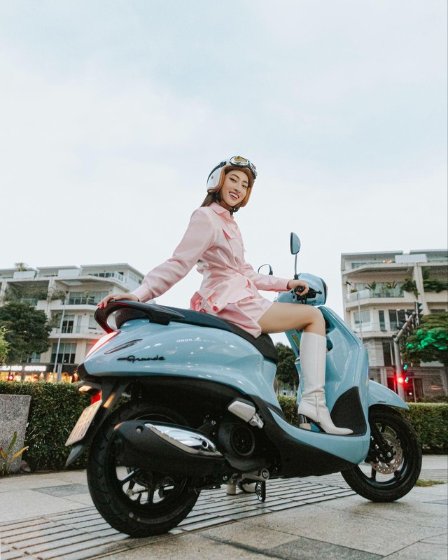 Hoa hậu Lương Thuỳ Linh lựa chọn động cơ xanh cho chuyến du lịch hè - ảnh 4
