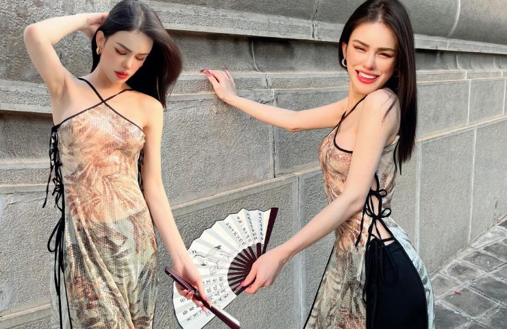 Lâm Khánh Chi, Trần Đức Bo mê mặc quần ngắn 20cm, váy xẻ sâu sau khi chi tiền tỷ dao kéo - ảnh 13