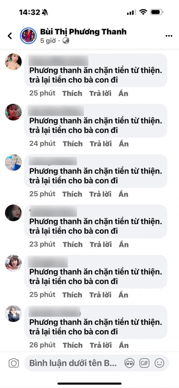 Sao Việt 25/4: Phương Thanh bị ''khủng bố'' comment tố ăn chặn từ thiện; Hoa hậu Ý Nhi có động thái đầu tiên sau tin bí mật kết hôn - ảnh 4