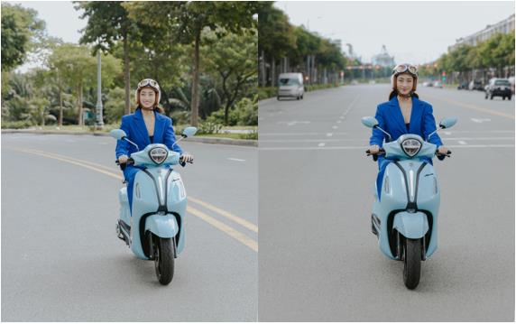 Hoa hậu Lương Thuỳ Linh lựa chọn động cơ xanh cho chuyến du lịch hè - ảnh 3