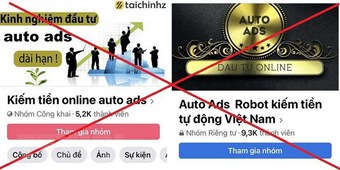 Công an Ninh Bình: Ứng dụng Auto Ads huy động vốn đa cấp là lừa đảo