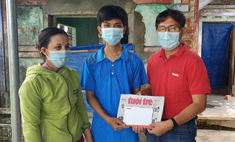Tuổi Trẻ ‘tiếp sức’ ngay cho tân sinh viên mồ côi ở Phú Yên kịp nhập học