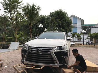 Bán tải Lexus bản "photoshop" khiến CĐM nước ngoài ước ao, thợ Việt hóa ra đã làm từ lâu