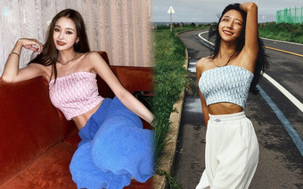 Cùng diện áo nhái Dior, cớ sao Song Ji A bị chỉ trích gay gắt còn mỹ nhân khác của Địa Ngục Độc Thân lại bình yên vô sự?