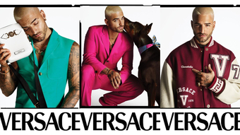 Siêu sao ca nhạc Maluma đại diện hình mẫu quý ông hiện đại của nhà mốt Versace trong chiến dịch quảng bá BST Xuân Hè 2022