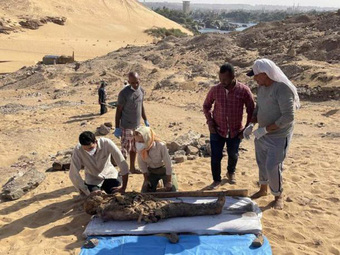 Phát hiện 20 xác ướp Ai Cập "cách tân", mang dòng máu khác