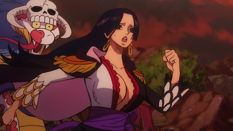 Các fan One Piece hốt hoảng với bức ảnh Boa Hancock phiên bản "ngực khủng" do tiểu thuyết gia nổi tiếng vẽ tặng
