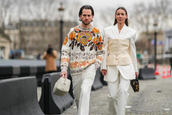 Mãn nhãn với các trang phục trên đường phố ở Kinh đô thời trang Paris
