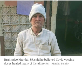 Cụ ông 85 tuổi lén đi tiêm 11 mũi vaccine COVID-19 vì thấy "khỏe người hơn" , sẵn sàng đạp xe trăm cây số để tránh bị phát hiện