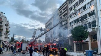 Hy Lạp: Nổ ở thủ đô Athens gây hư hại nghiêm trọng nhiều tòa nhà