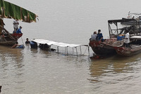 Một dân quân tự vệ tử vong khi chống "cát tặc" trên sông Hàm Luông