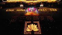 Hàng vạn người tham dự Đại lễ Phật đản 2022 tại Chùa Tam Chúc