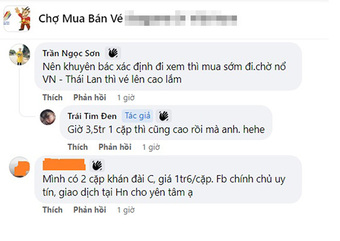 U23 Việt Nam chưa đá bán kết, vé chung kết đã “cháy”, “chợ vé online” nhộn nhịp