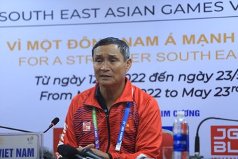 HLV Mai Đức Chung: "Tôi mong muốn lần thứ 3 giành HCV SEA Games"