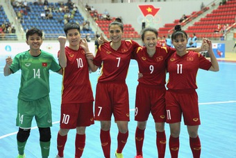 Futsal nữ Việt Nam thua sít sao Thái Lan trong trận tranh HCV SEA Games 31