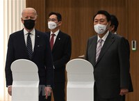 Lãnh đạo Mỹ-Hàn Quốc bắt đầu hội nghị thượng đỉnh song phương đầu tiên