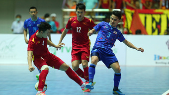 Futsal Việt Nam thua Thái Lan vì thiếu tự tin