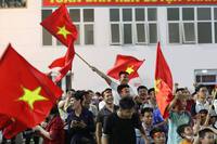 Người dân Mê Linh vỡ òa trong niềm vui chiến thắng của U23 Việt Nam