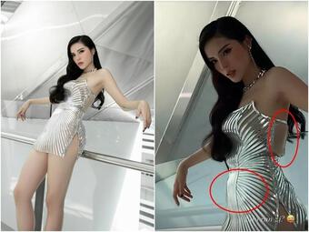 Phương Oanh chặt đẹp Hoa hậu Kỳ Duyên nhờ body &#39;đã hết khúc giò&#39;?