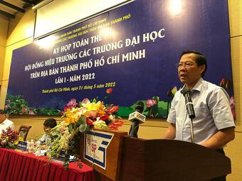 Ông Phan Văn Mãi giữ chức Chủ tịch hội đồng hiệu trưởng các trường đại học TP.HCM