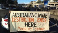 Giao thông ở Sydney hỗn loạn do biểu tình chống biến đổi khí hậu