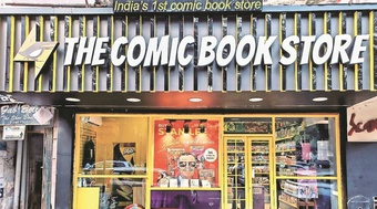 Cửa hiệu truyện tranh đầu tiên ở Ấn Độ hút khách