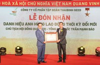 Ông Trần Mạnh Báo, Chủ tịch HĐQT, Tổng giám đốc Tập đoàn ThaiBinh Seed: Đồng hành không nghỉ cùng “người nông dân mới”