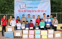 Báo Điện tử VietnamPlus chung tay vì học sinh vùng khó Cao Bằng