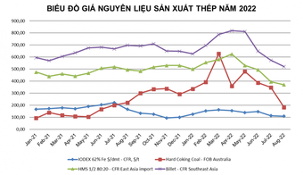 Thị trường thép Việt Nam ghi nhận nhiều biến động trong 7 tháng qua