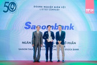 Sacombank được vinh danh top 50 doanh nghiệp phát triển bền vững 2022