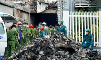 Công an Ninh Thuận đang xác định nguyên lý do vụ cháy 3 mẹ con tử vong